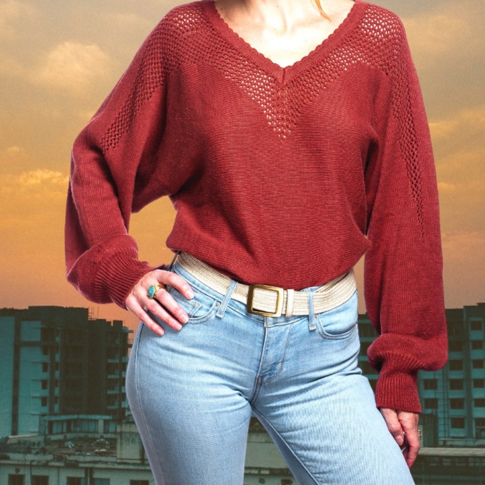 Love shows the way Organic Cotton and Hemp Sweater (Large) NWT